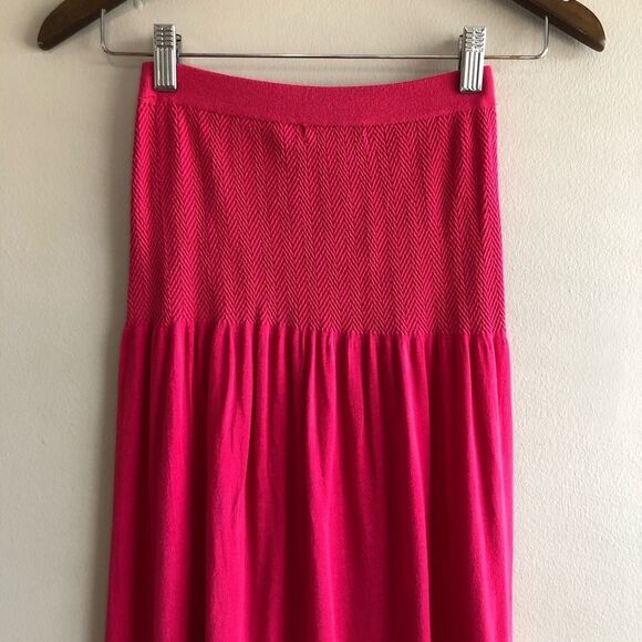 🚨3/$20🚨 Costa Blanca Preppy Stretch Soft Strapless Fit And Flare Mini Dress Pink - Picture 7 of 9